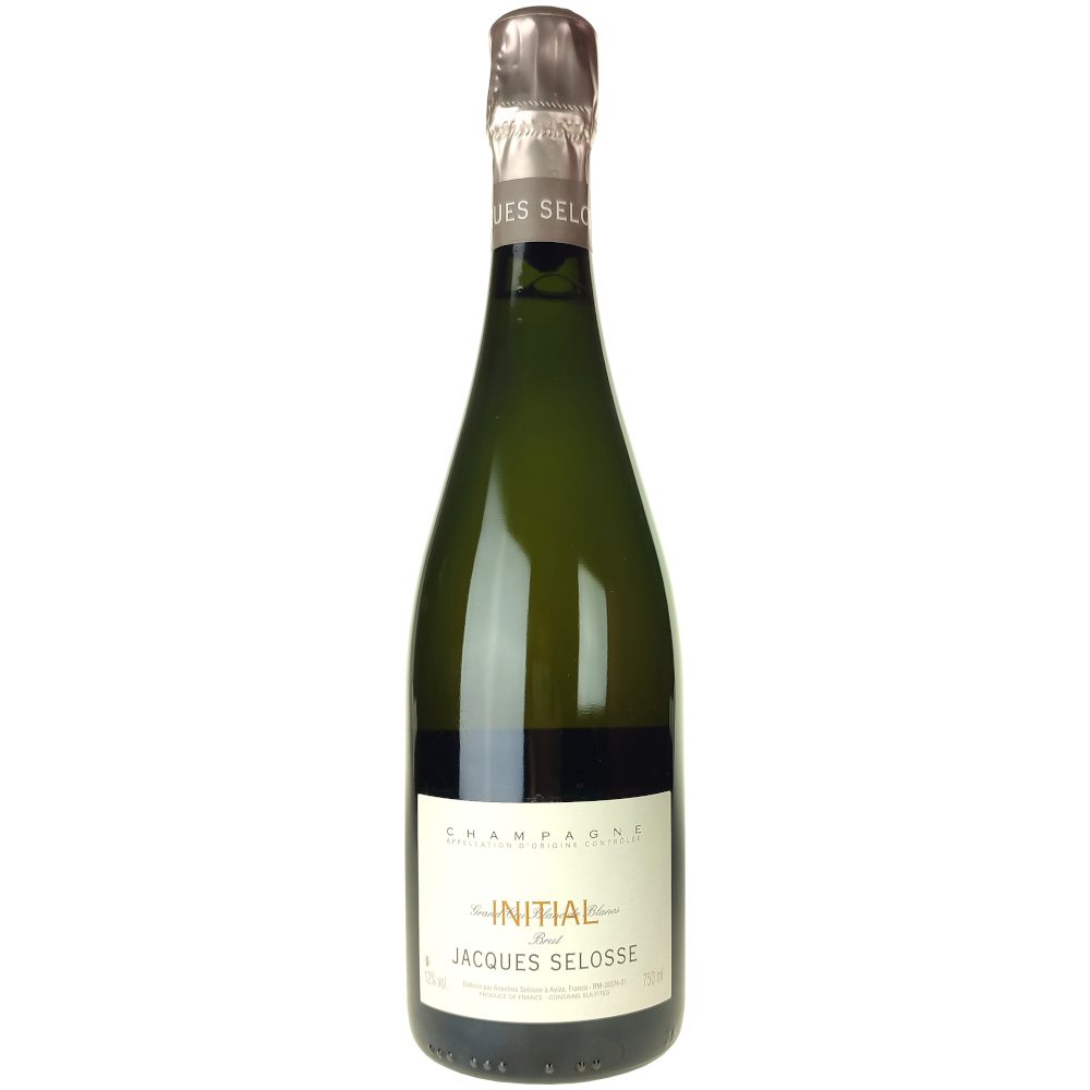 Champagne Grand Cru blanc de blancs Initial Jacques Selosse
